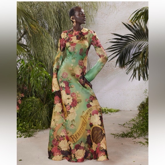 ZIMMERMANN WONDERLAND BIAS SLIP SILK DRESS SIZE AU 0 US 4 NWT - Picture 4 of 5